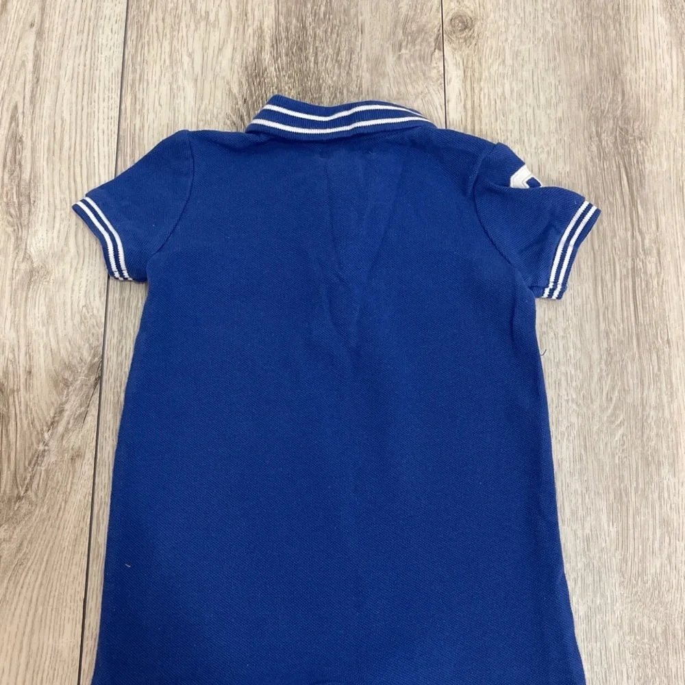 Ralph Lauren Boys 6 M Romper Blue Polo